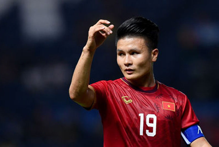 Tiền đạo xuất sắc nhất của đội tuyển Việt Nam - Nguyễn Quang Hải 